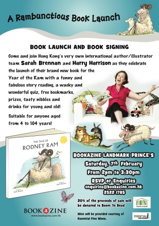 BOOKAZINE RODNEY RAM EVITE