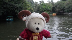 Rodney and the pedal boats, Yuexiu Park