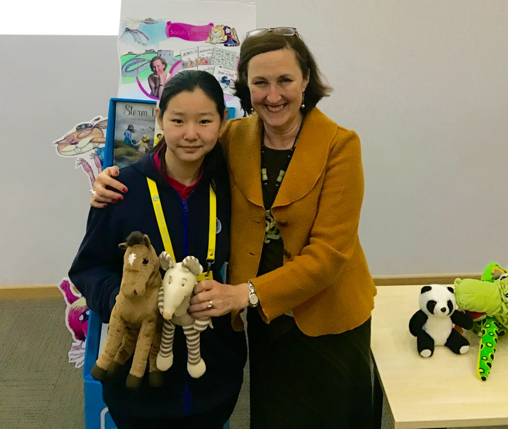 With Grade 9 student Tori Gu