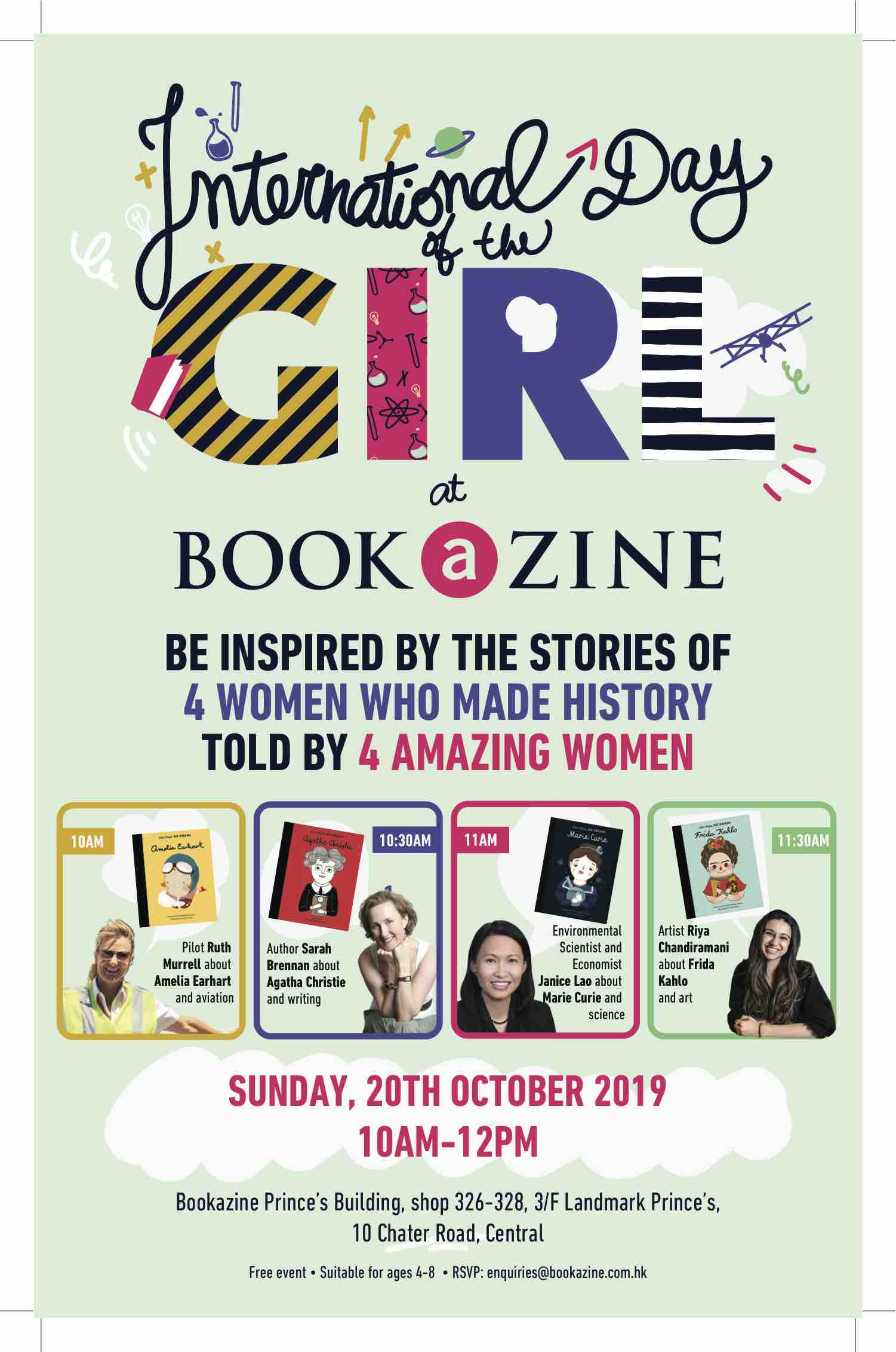 International Day of the Girl at Bookazine