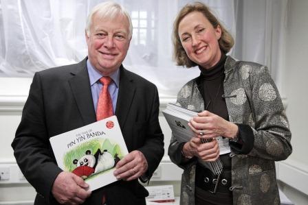 Lord Patten of Barnes meets with Author of  Pin Yin Panda